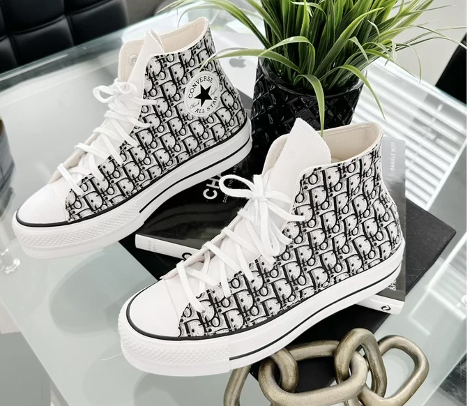 Converse x dior white online