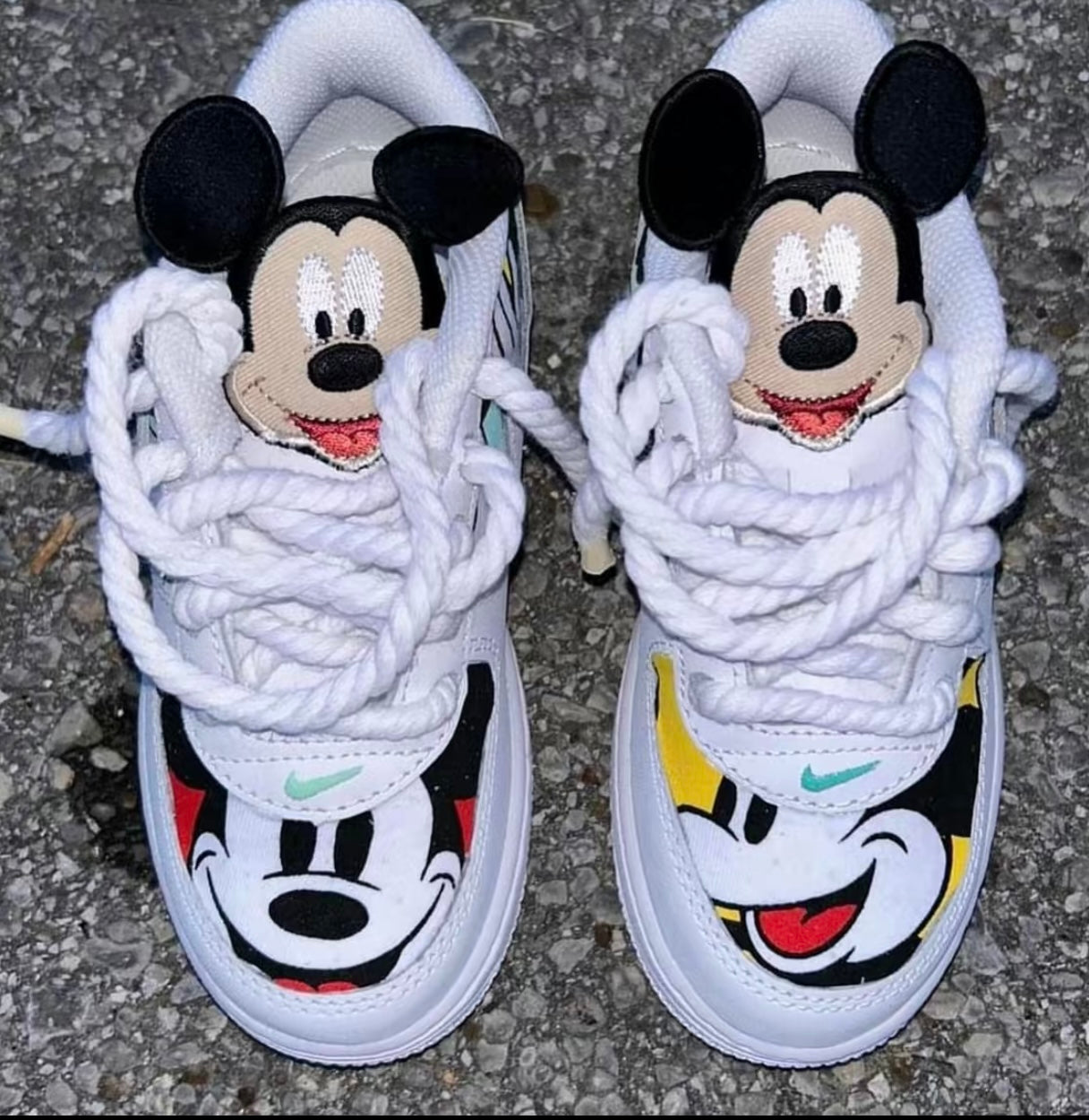 Kids Mickey AF1 - MQ Customs