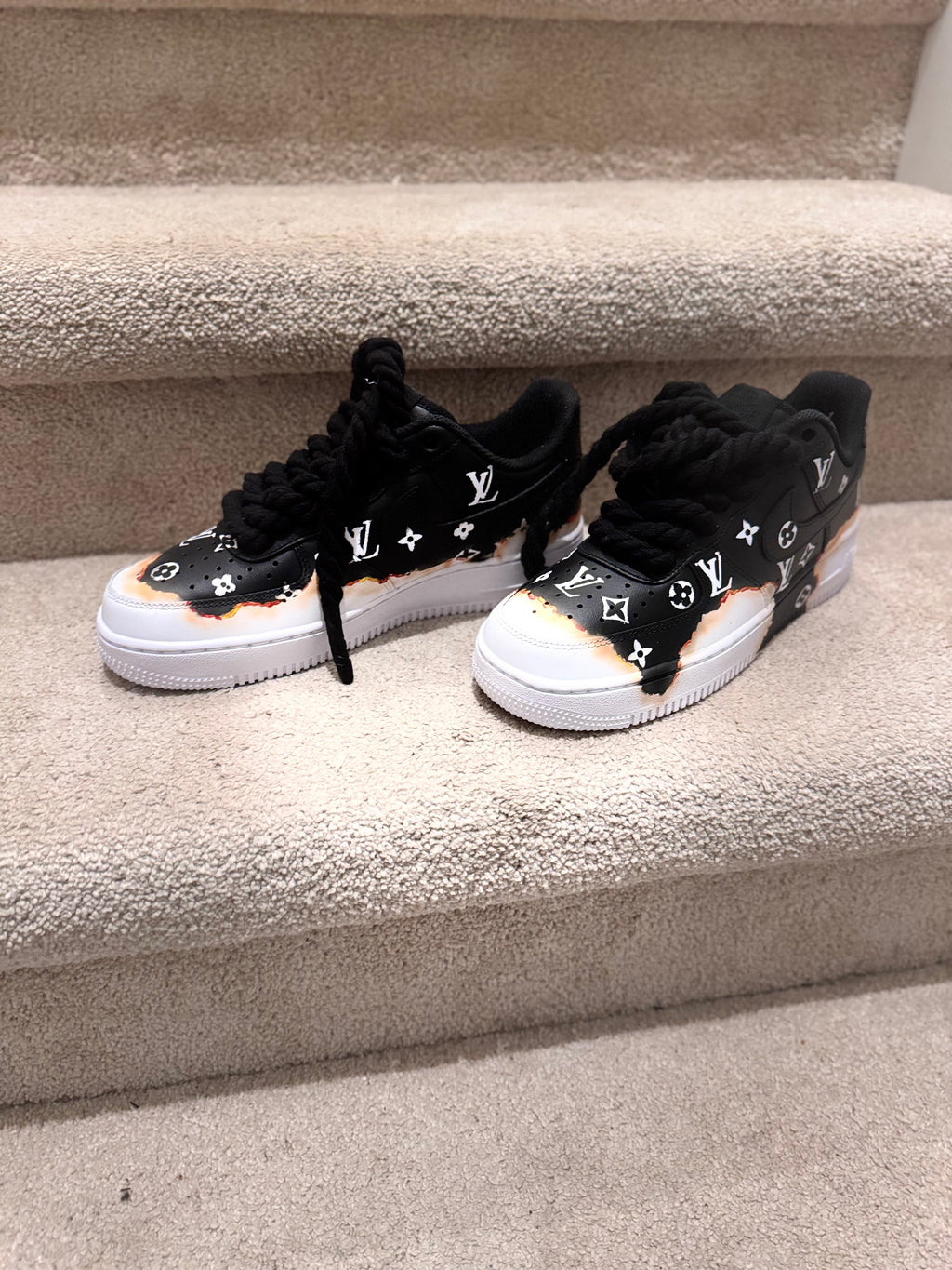 Custom burn black lv