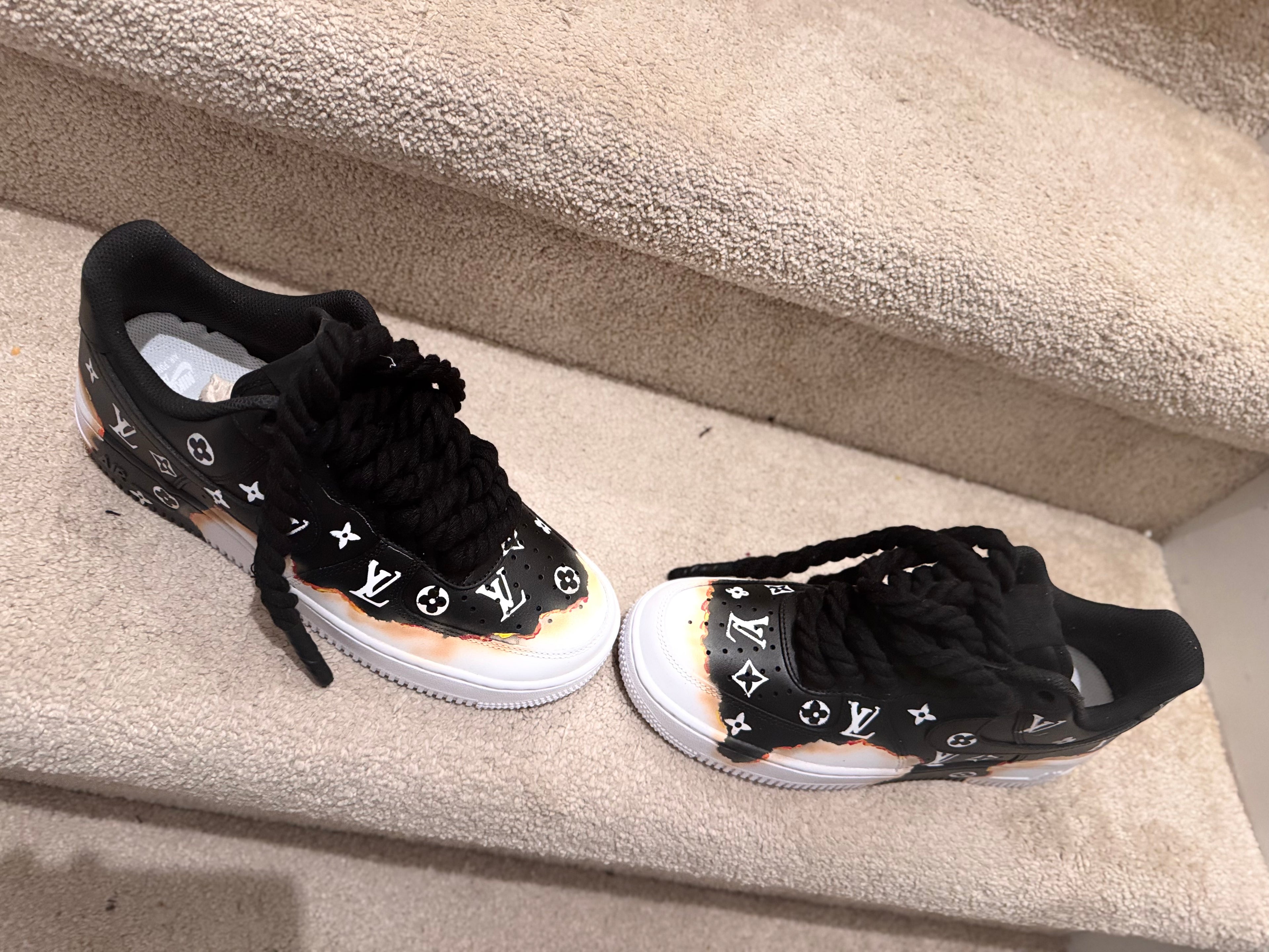 Custom burn black lv