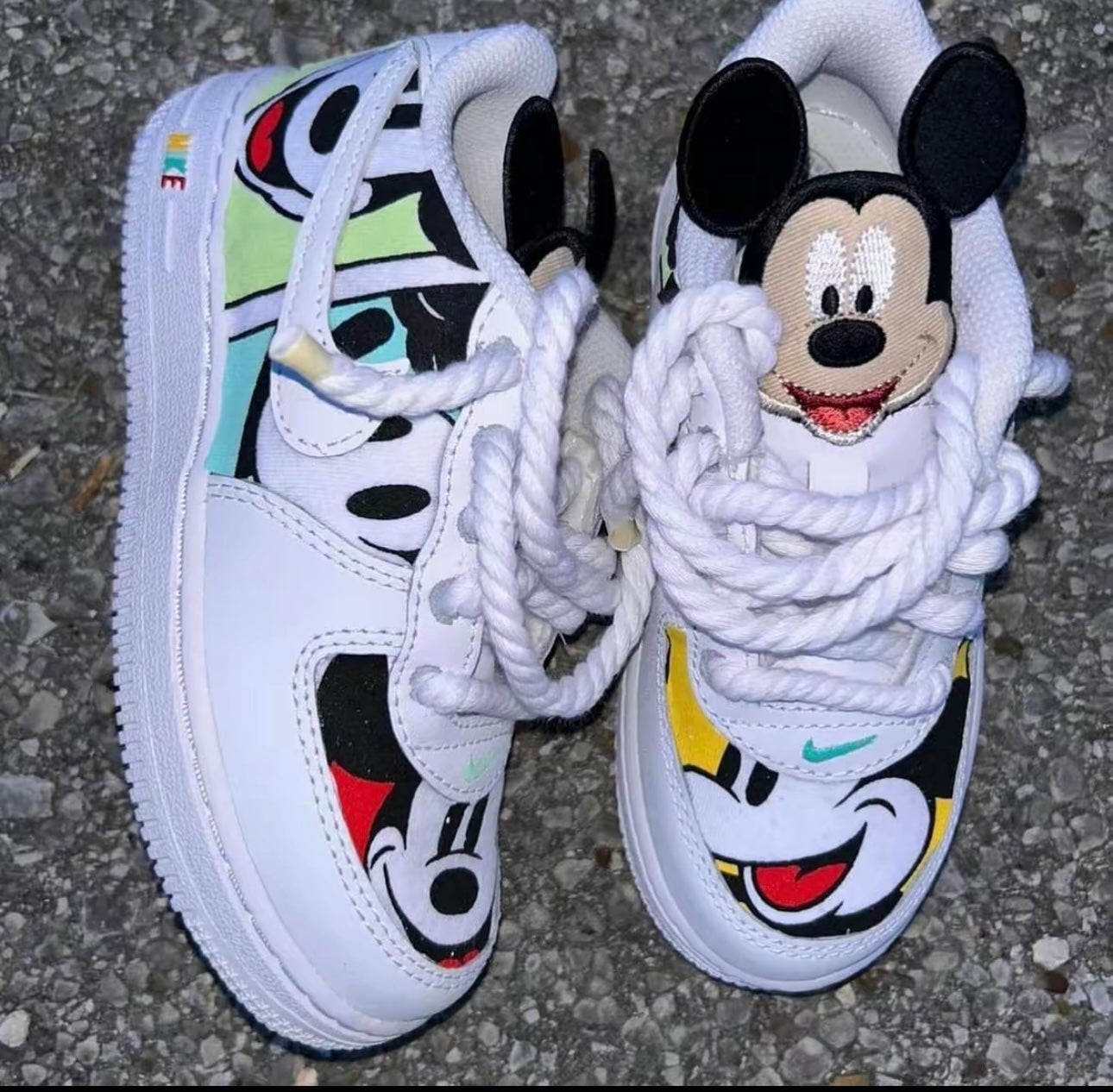 Kids Mickey AF1 - MQ Customs