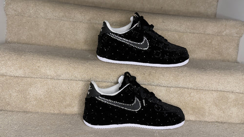 (Black Rhinestone lv  AF1