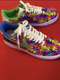 Autism Awareness Glitter Custom AF1