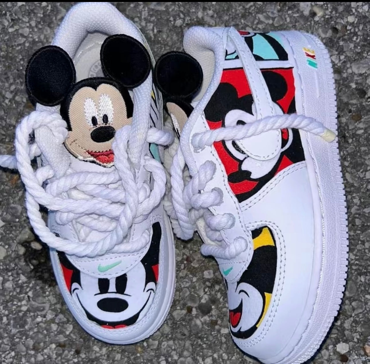 Kids Mickey AF1 - MQ Customs