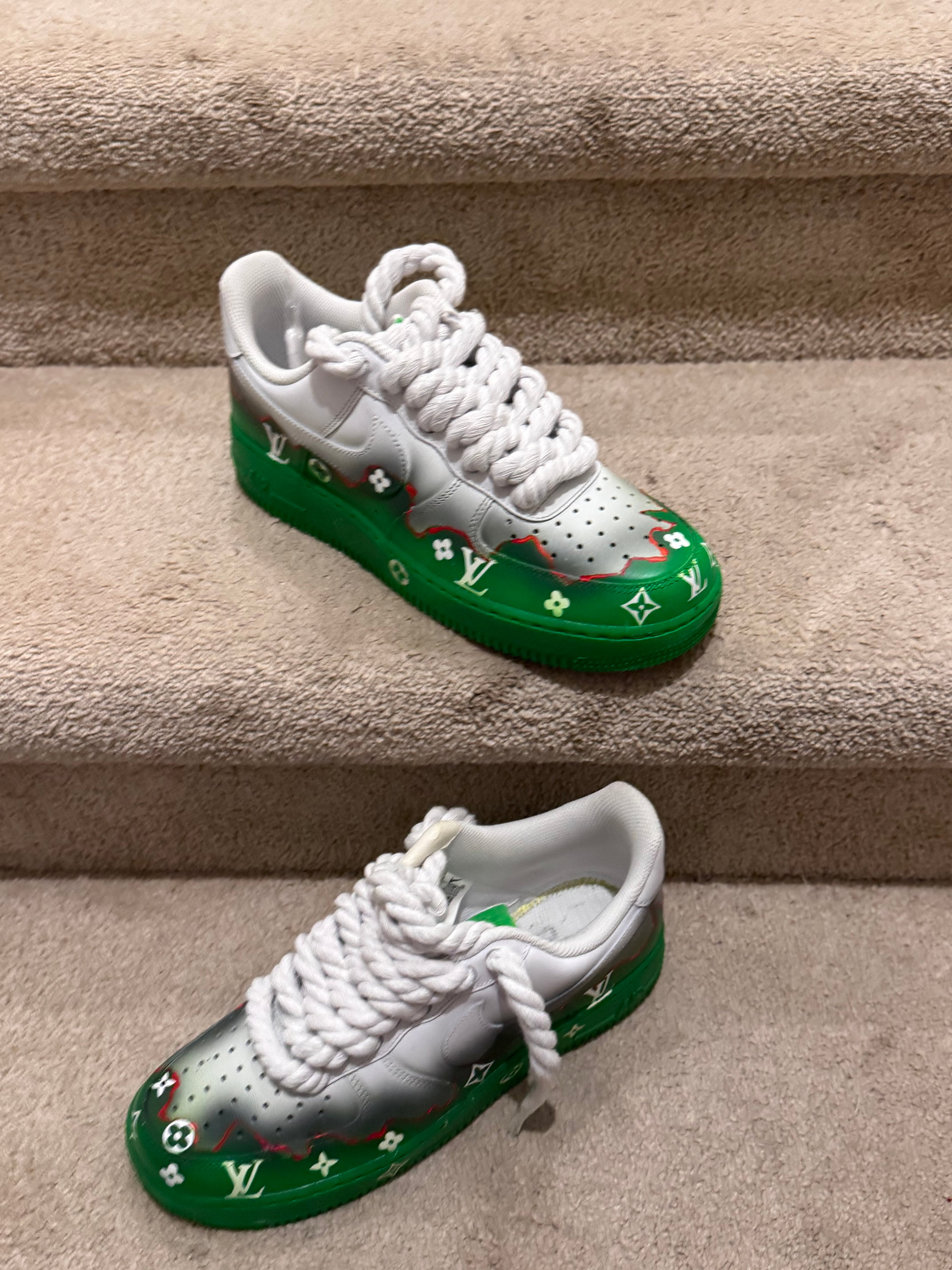 Gang Green burn AF1