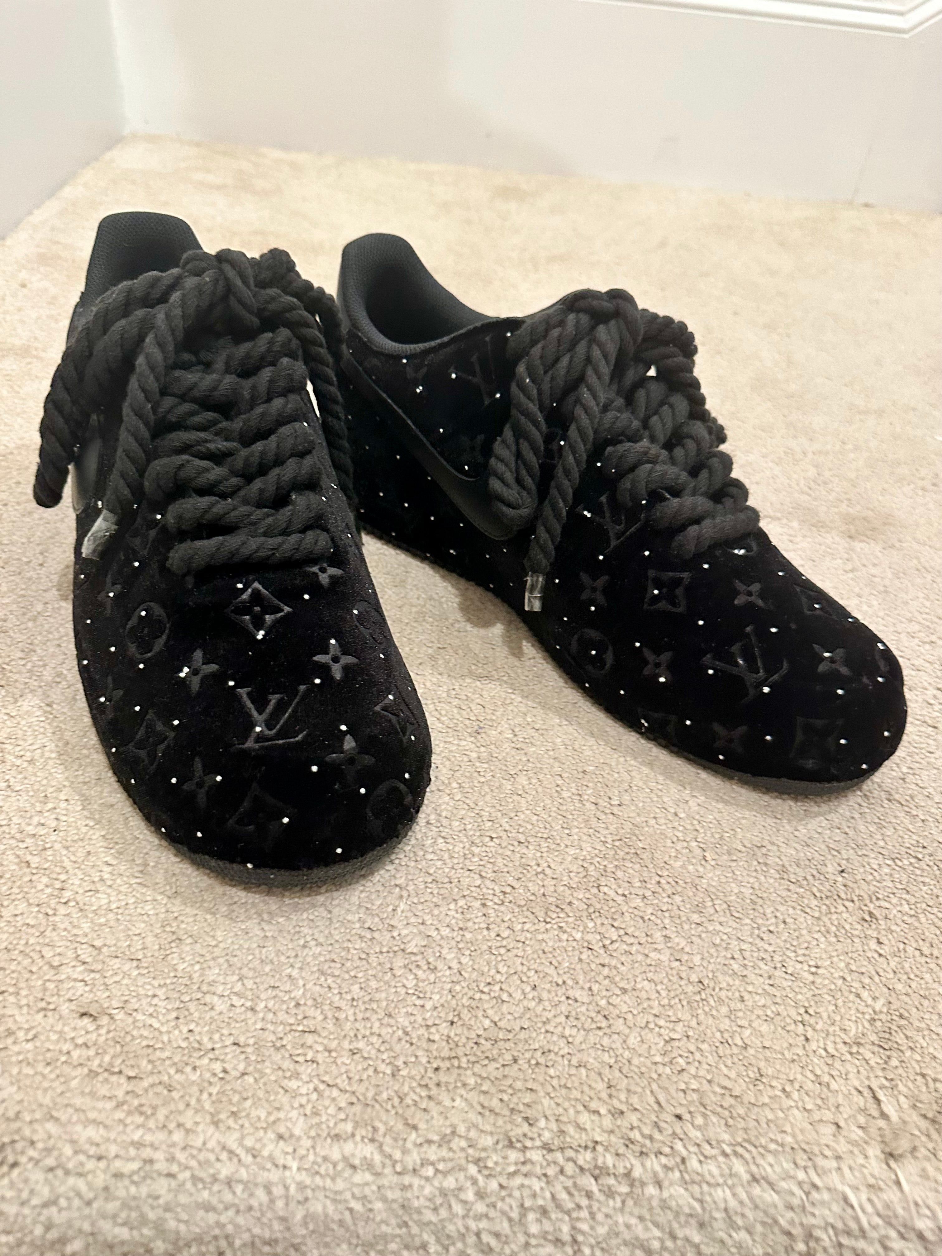 Rhinestone velvet af1