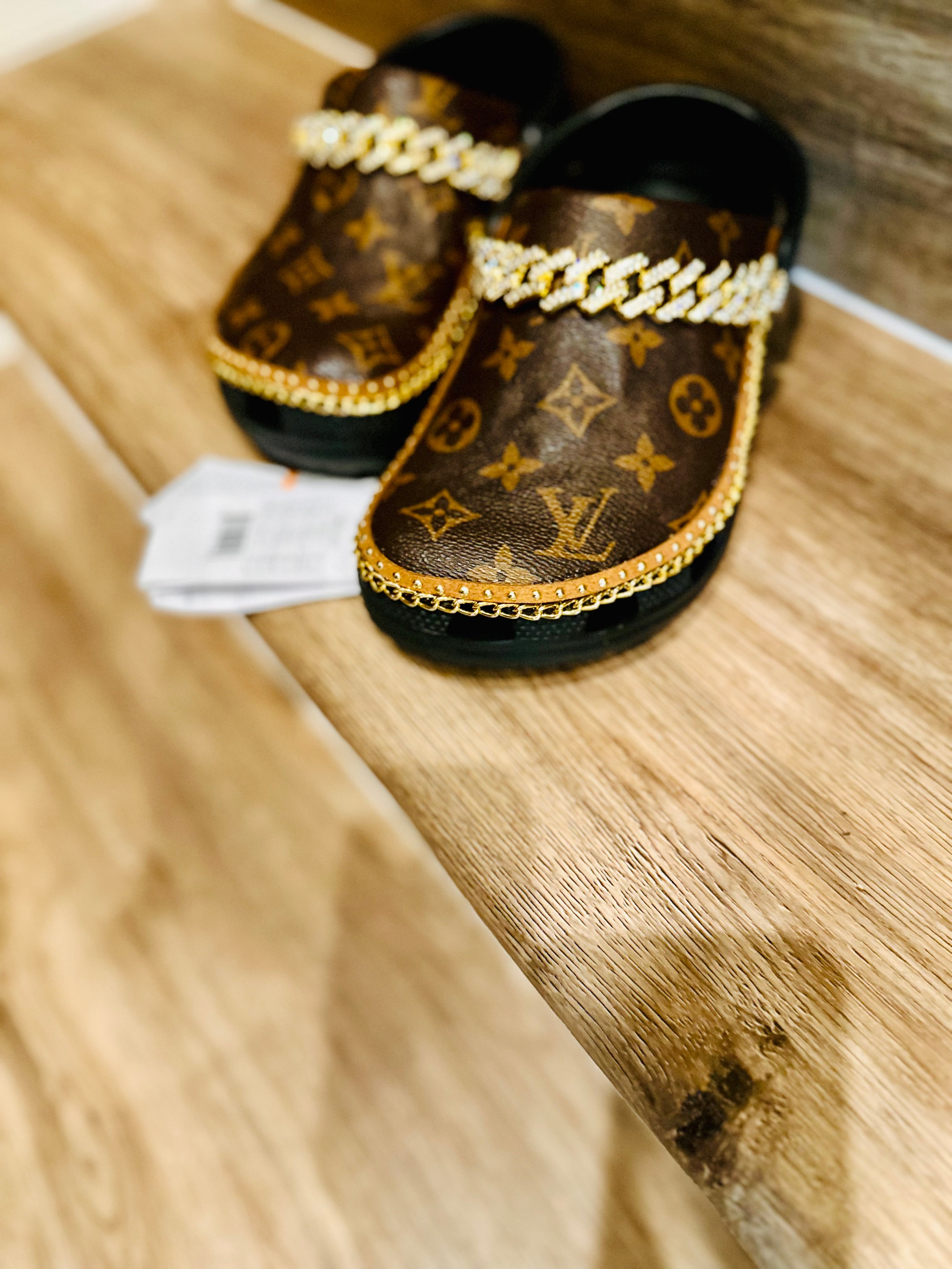 Designer Crocs LV - MQ Customs