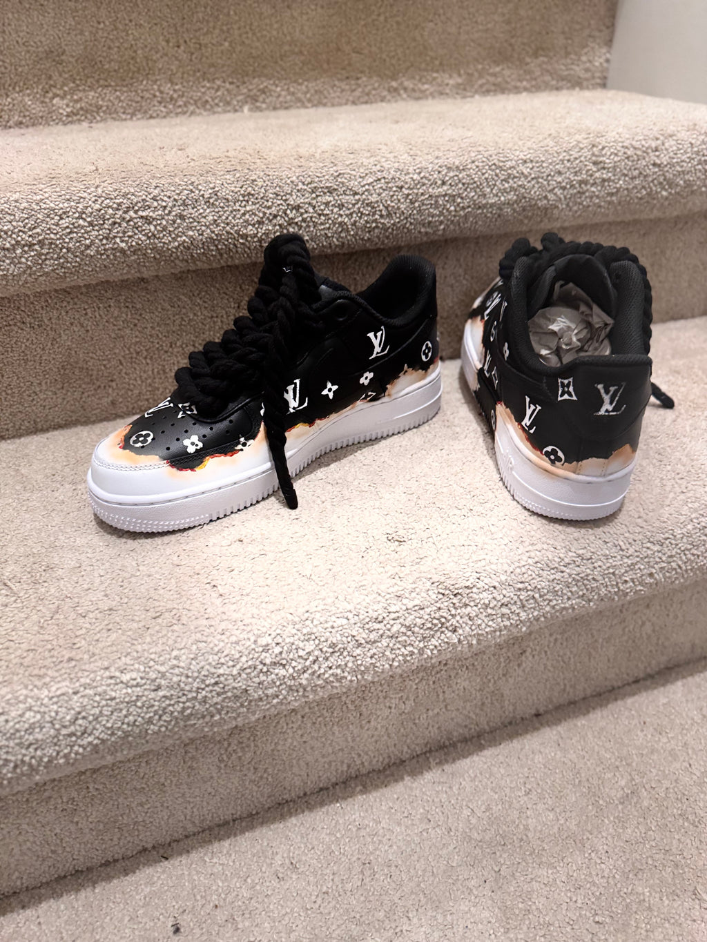 Custom burn black lv