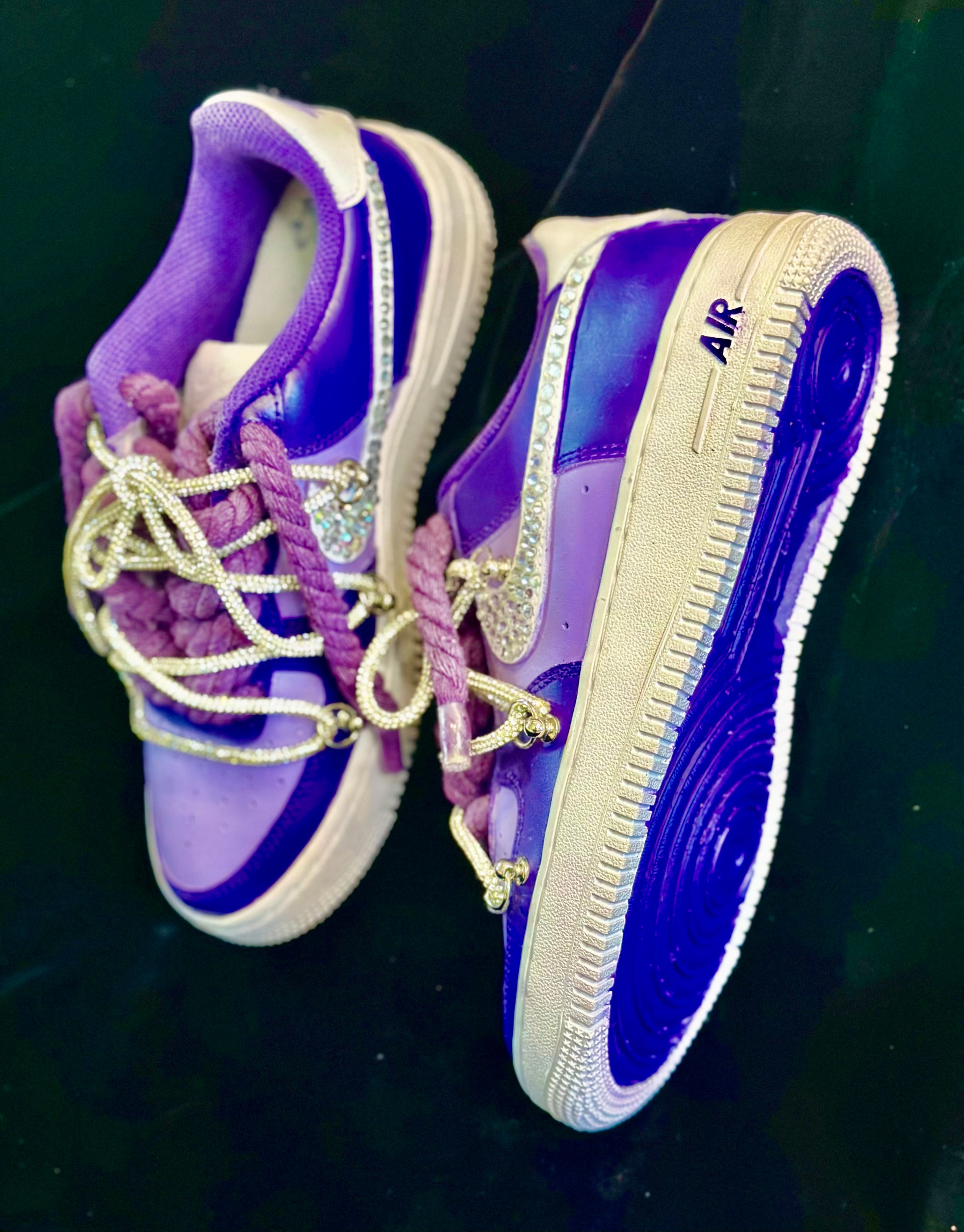 Purple Passion Af1 - MQ Customs