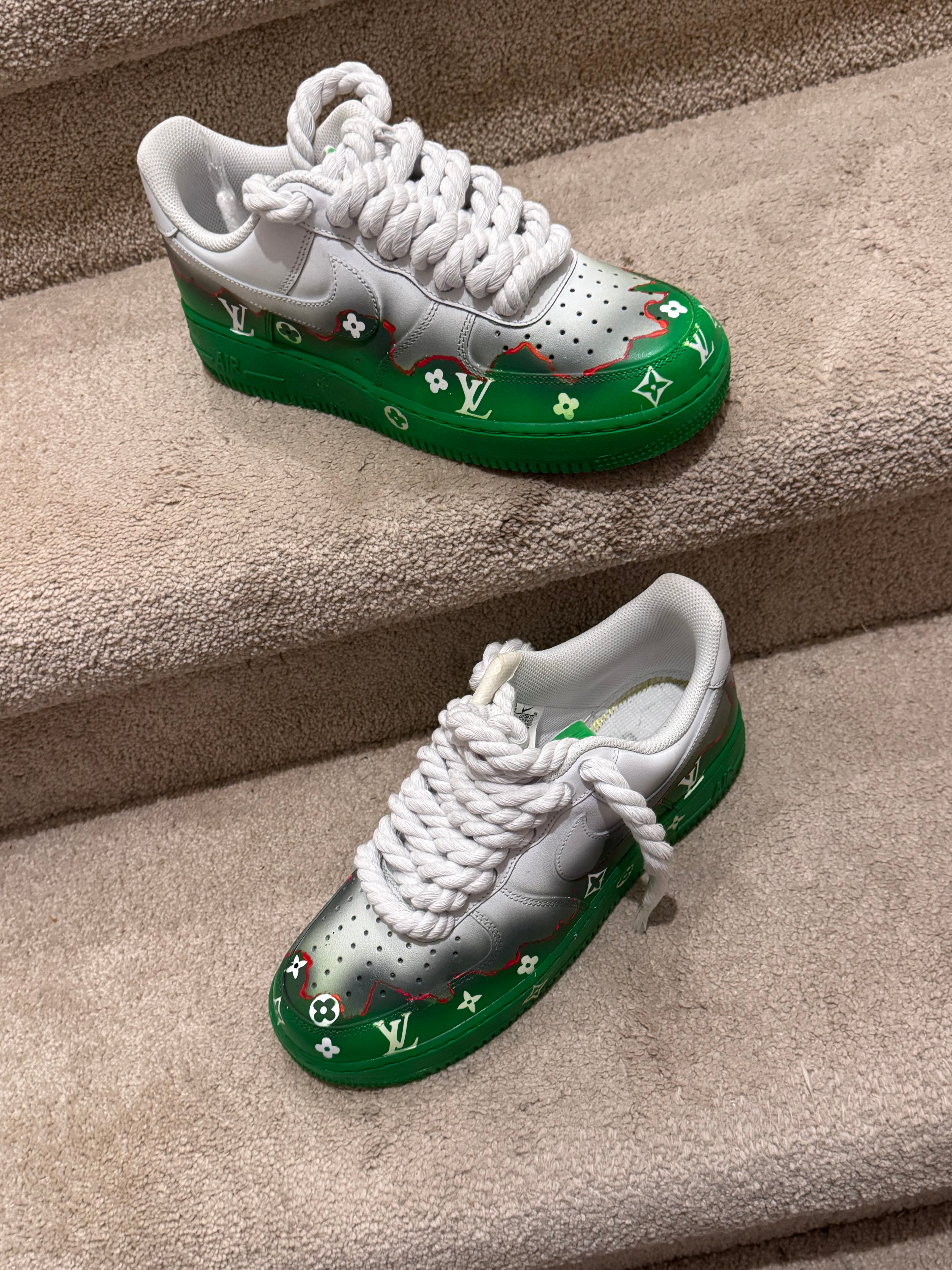 Gang Green burn AF1