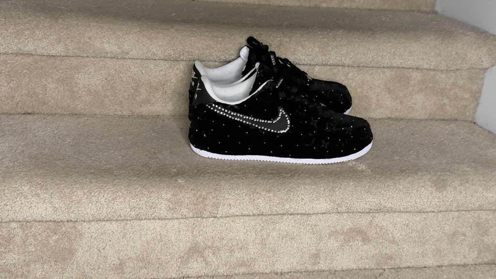 (Black Rhinestone lv  AF1