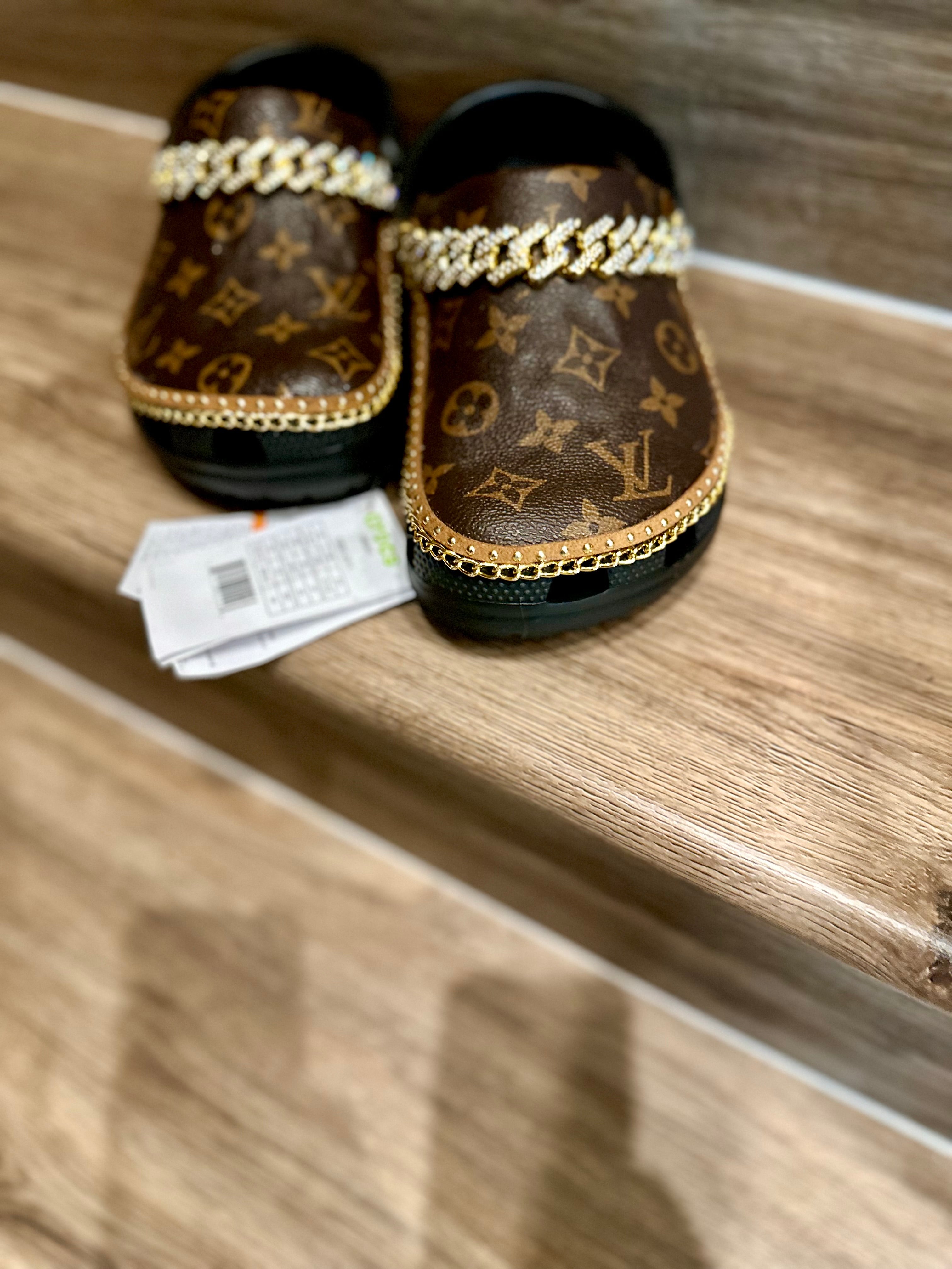 Designer Crocs LV - MQ Customs