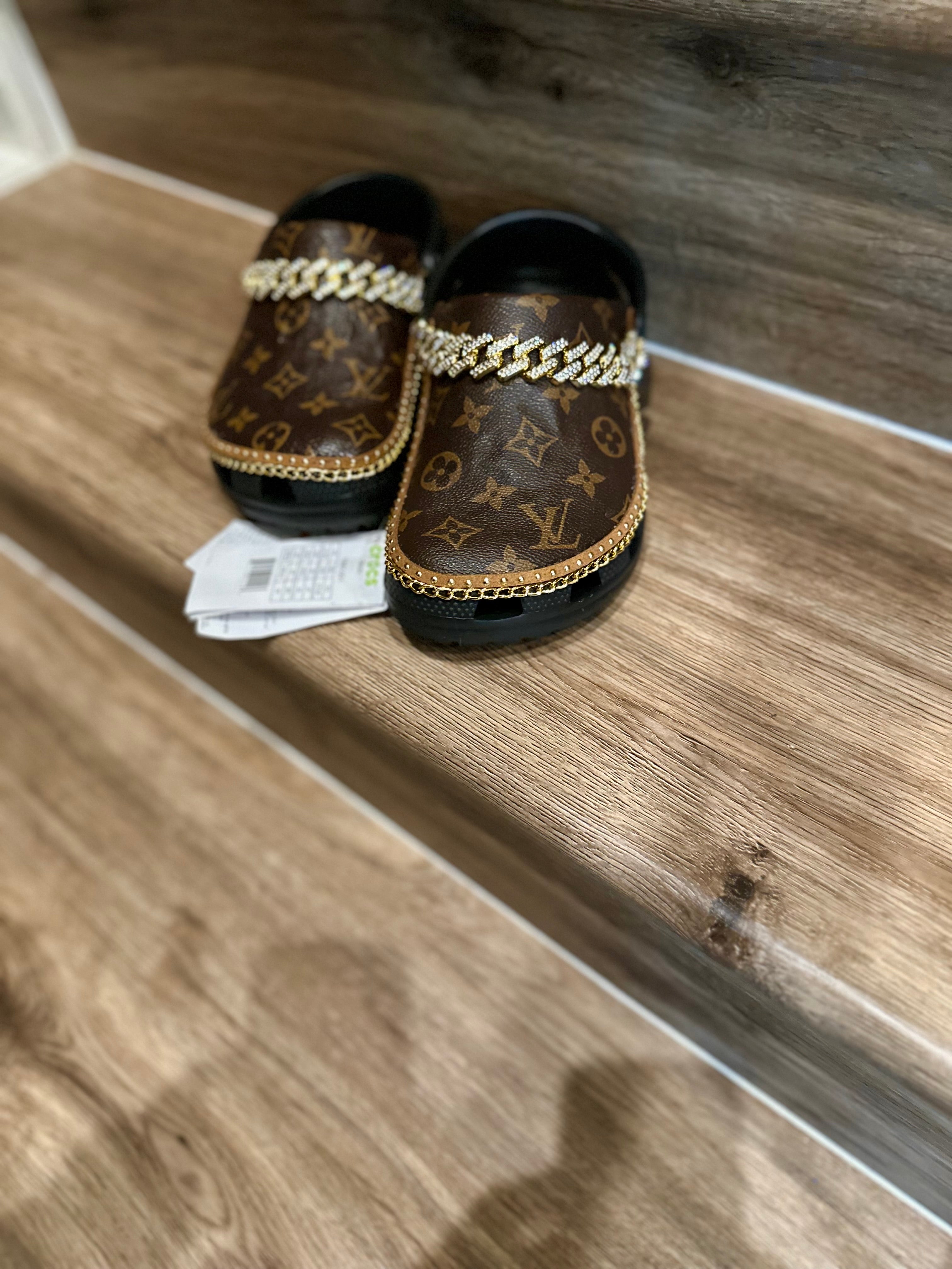 Designer Crocs LV - MQ Customs