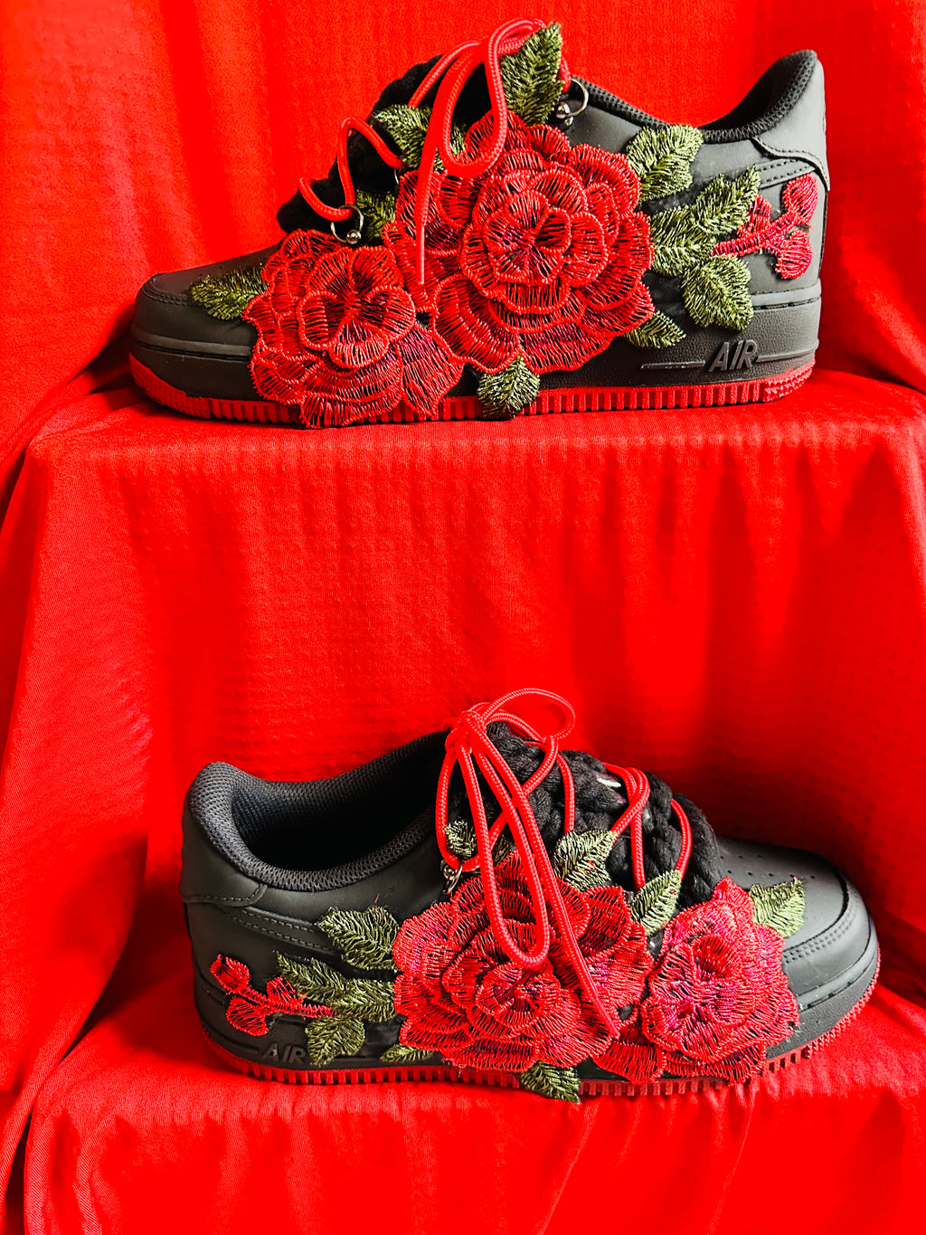 Matte blackout 3d Rose !!