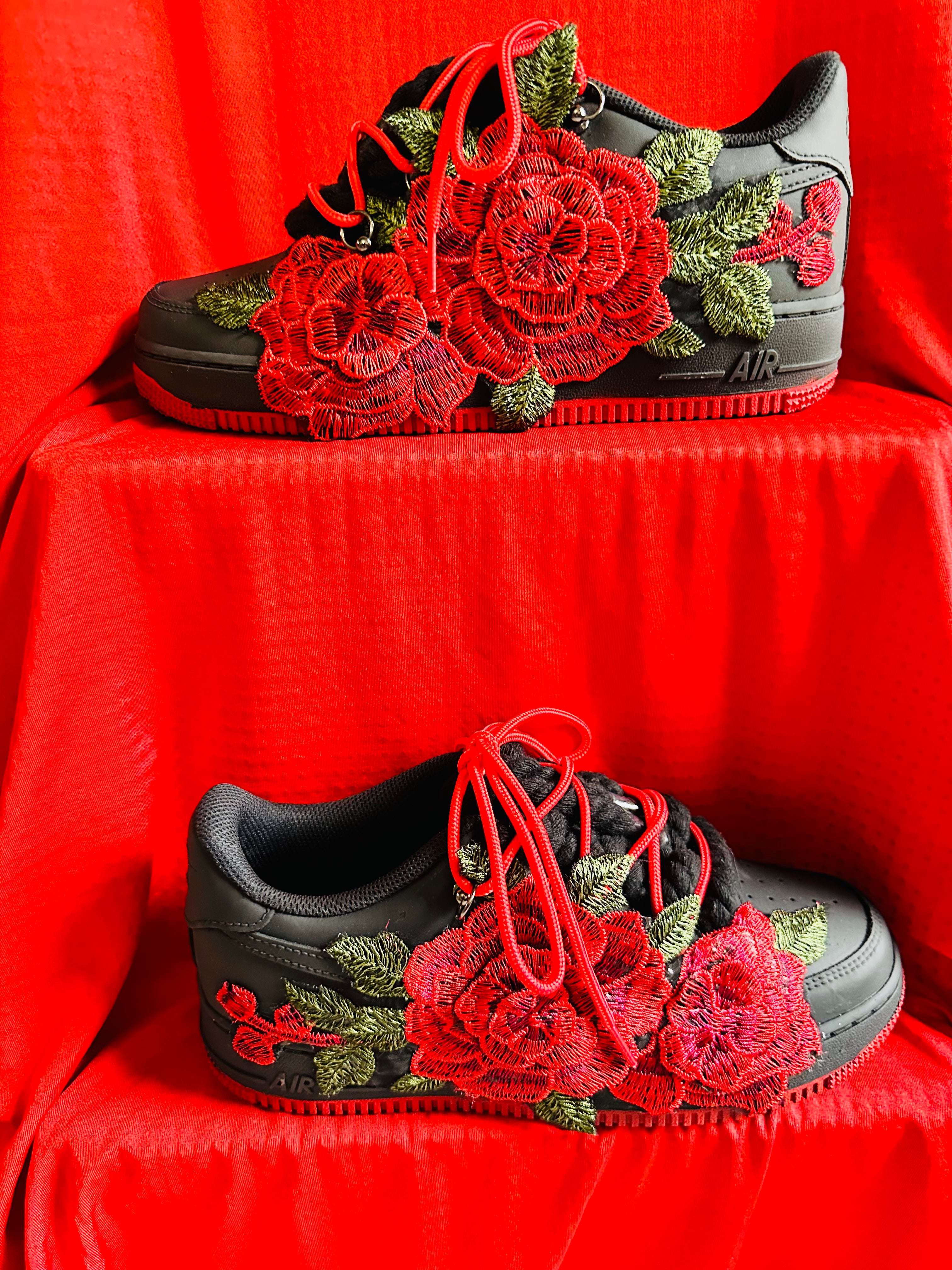 Matte blackout 3d Rose !!