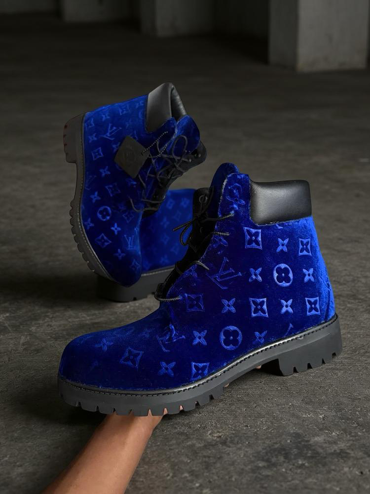 Nipsey Blue  Custom Timberlands