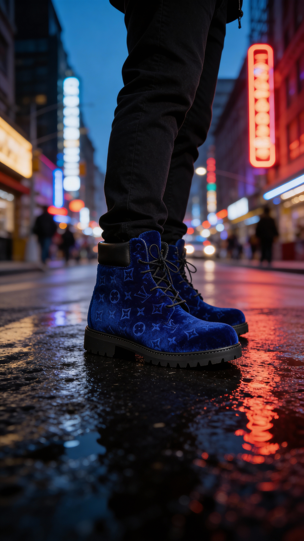 Nipsey Blue  Custom Timberlands