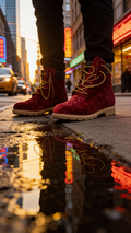 Velvet candy apple timberlands