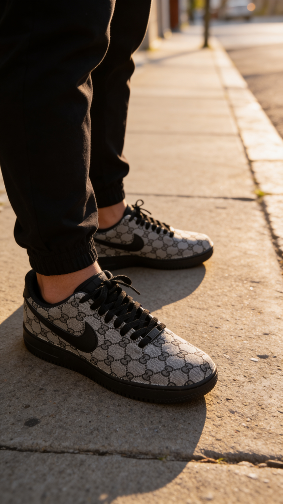 Custom gucci wet cool gray