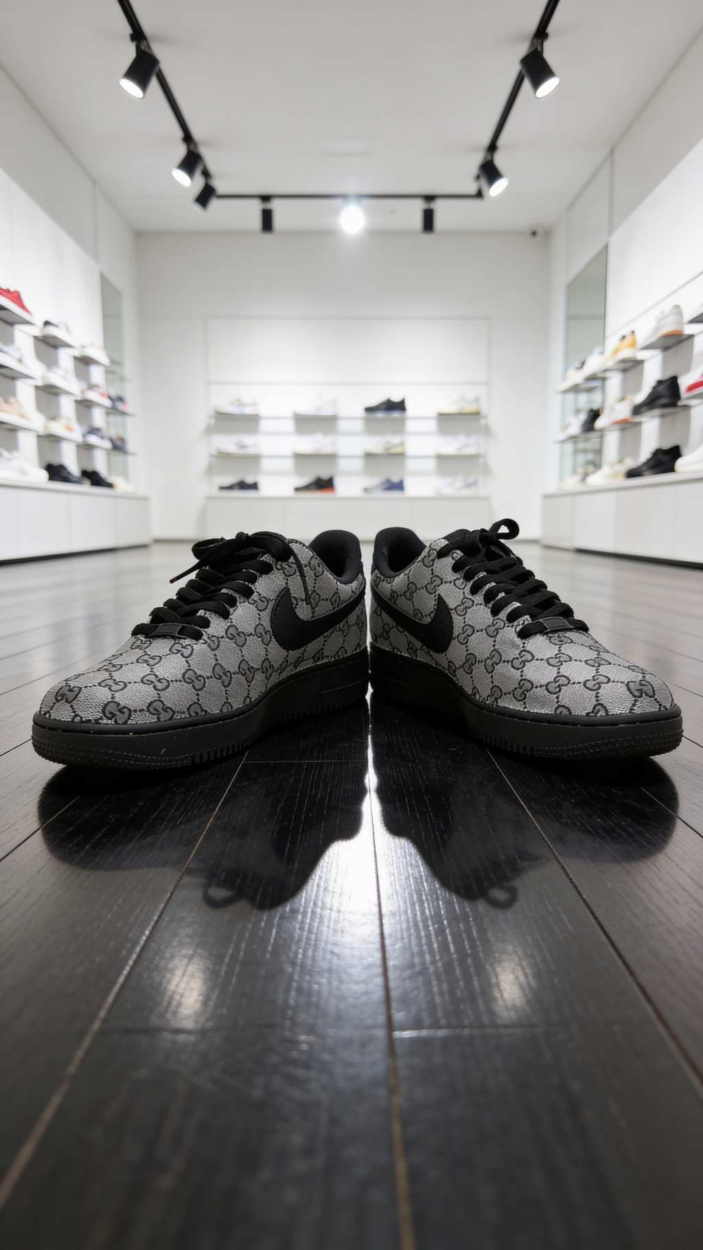 Custom gucci wet cool gray