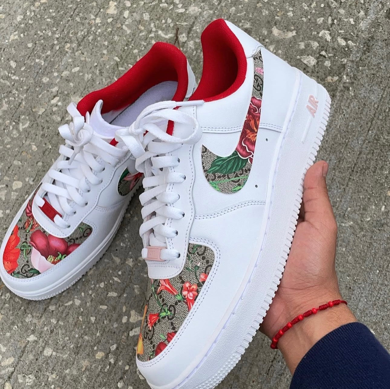 CUSTOM CHERRY RED AF1