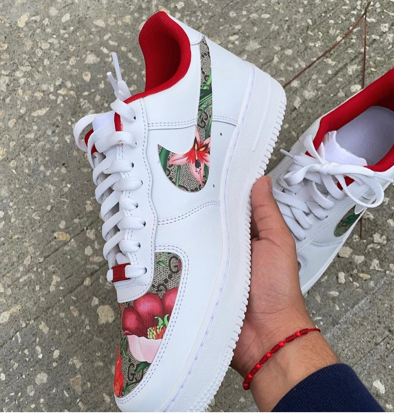 CUSTOM CHERRY RED AF1