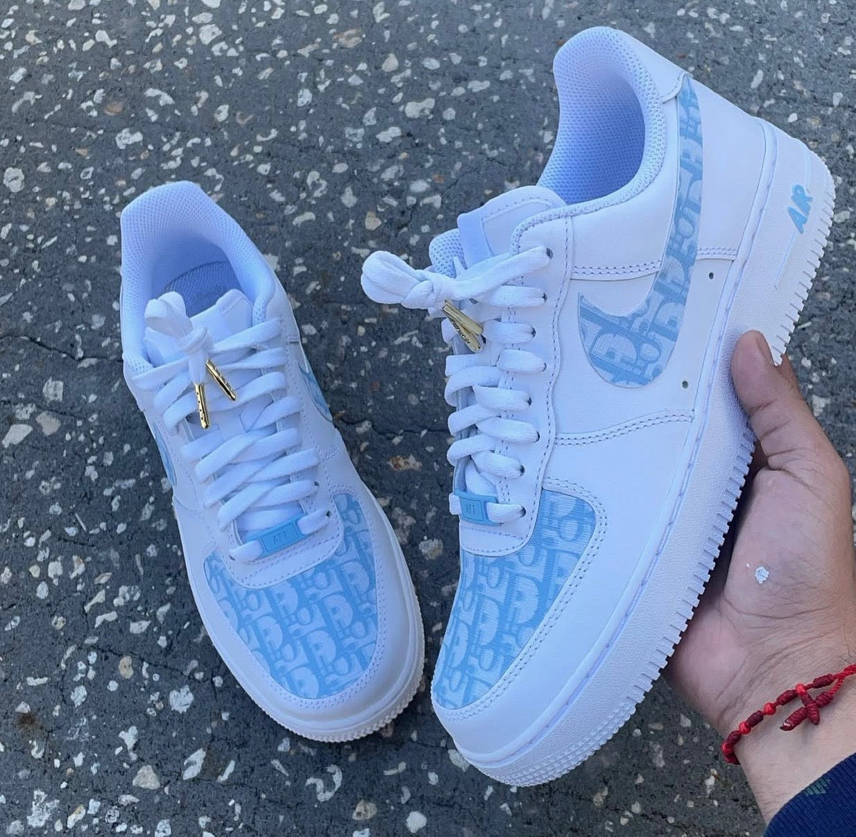 Light BLUE DIOR  Af1
