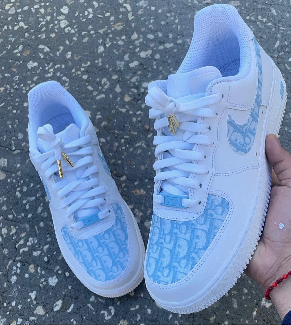 Light BLUE DIOR  Af1