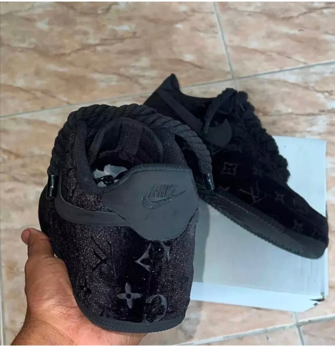 Custom velvet blackness