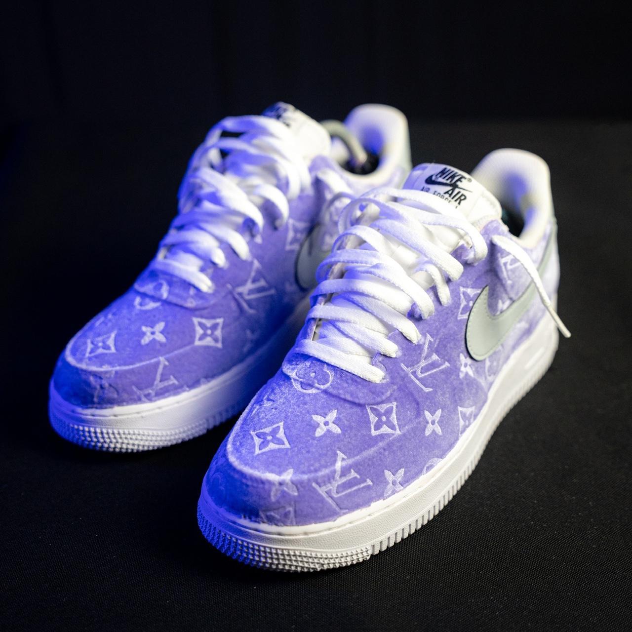 Purple Rain velvet AF1