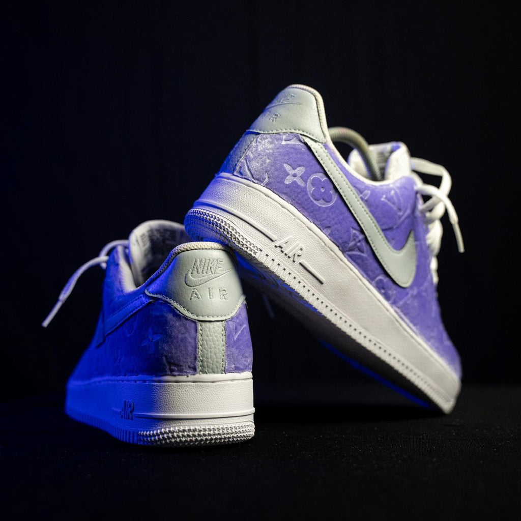 Purple Rain velvet AF1