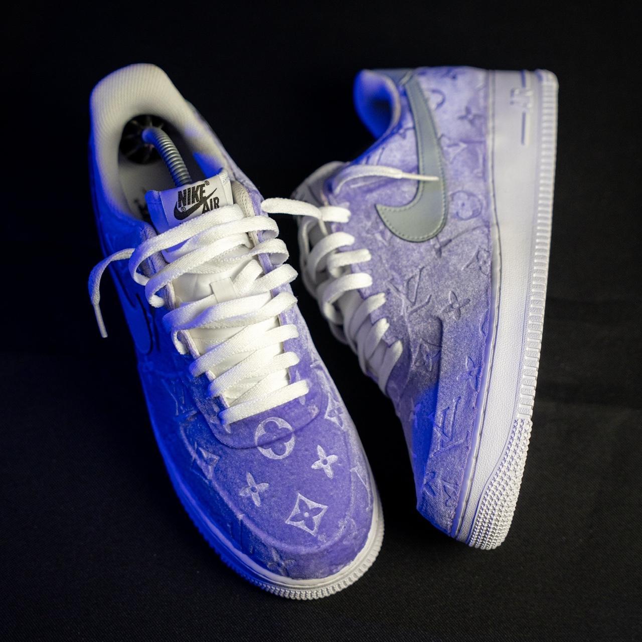 Purple Rain velvet AF1