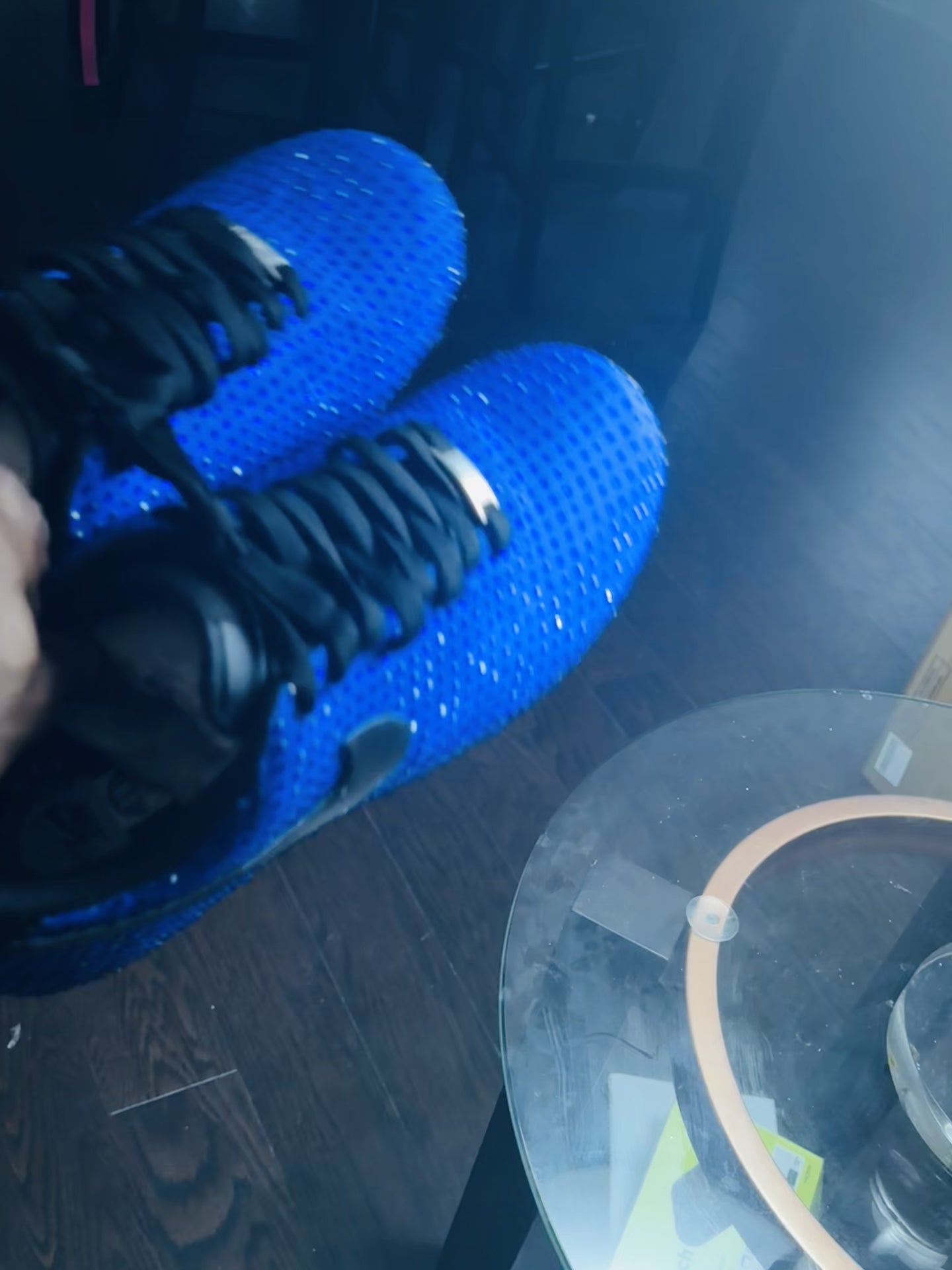 Royal Blue Custom Rhineston AF1