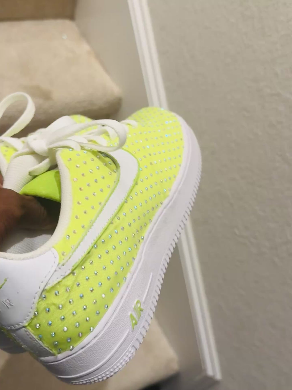 Royal Volt Custom Rhineston AF1