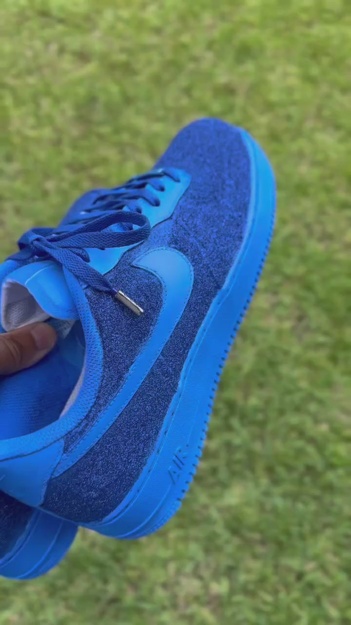 BLUE GLITTER  CUSTOM AF1